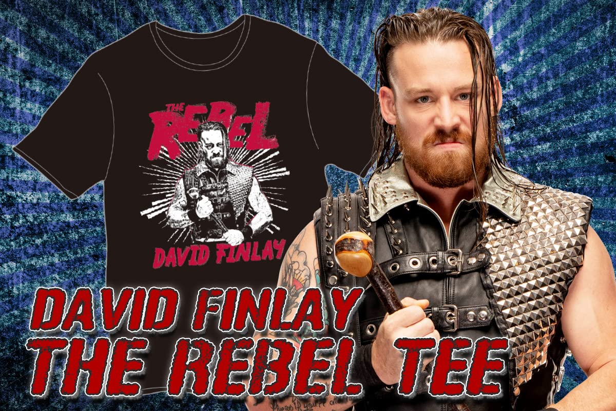 Amazon.co.jp: New Japan Pro Wrestling T-Shirt David Finlay THE